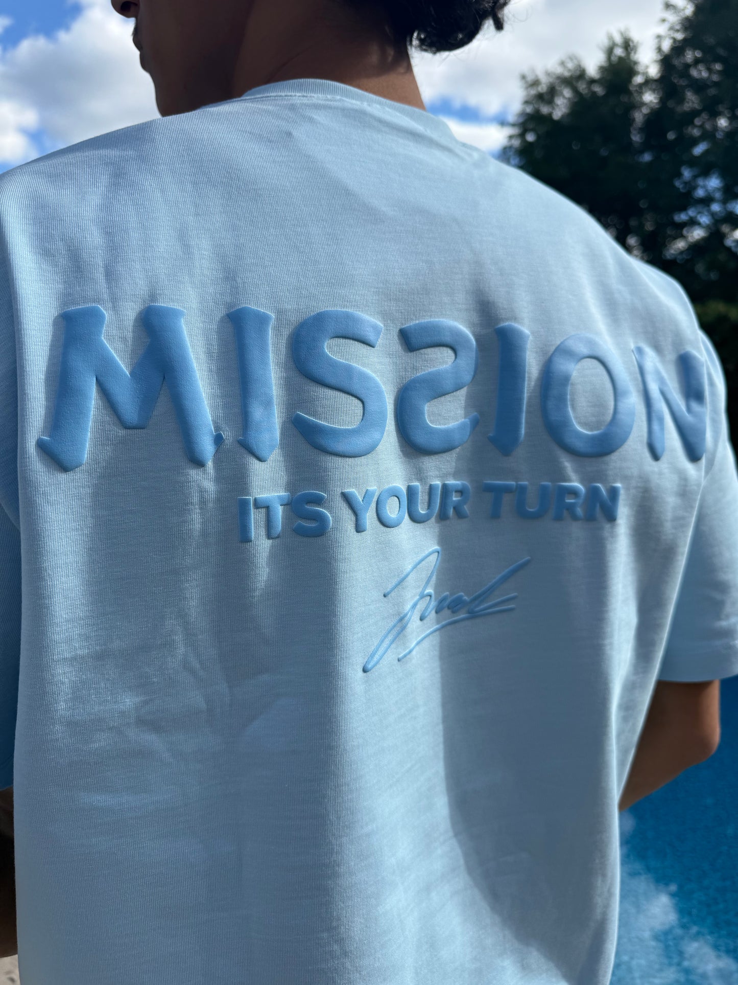 Sky Blue Shirt