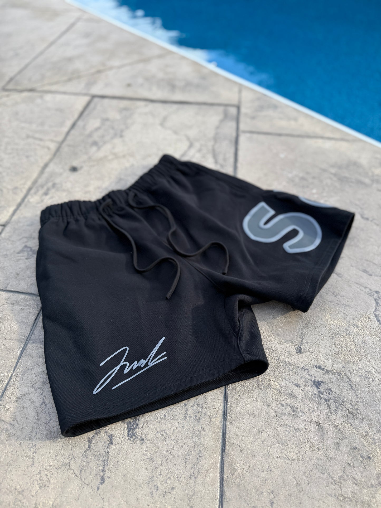 Coal Black Shorts
