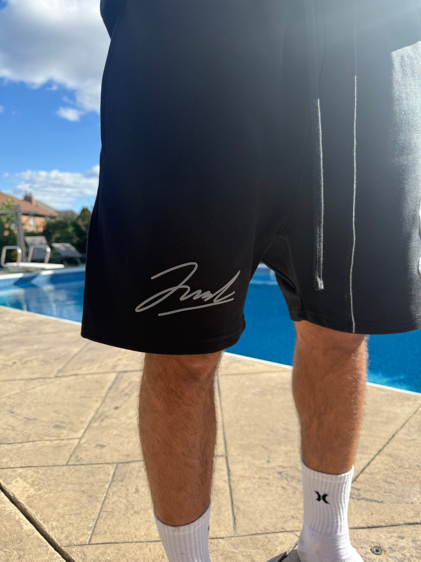 Coal Black Shorts