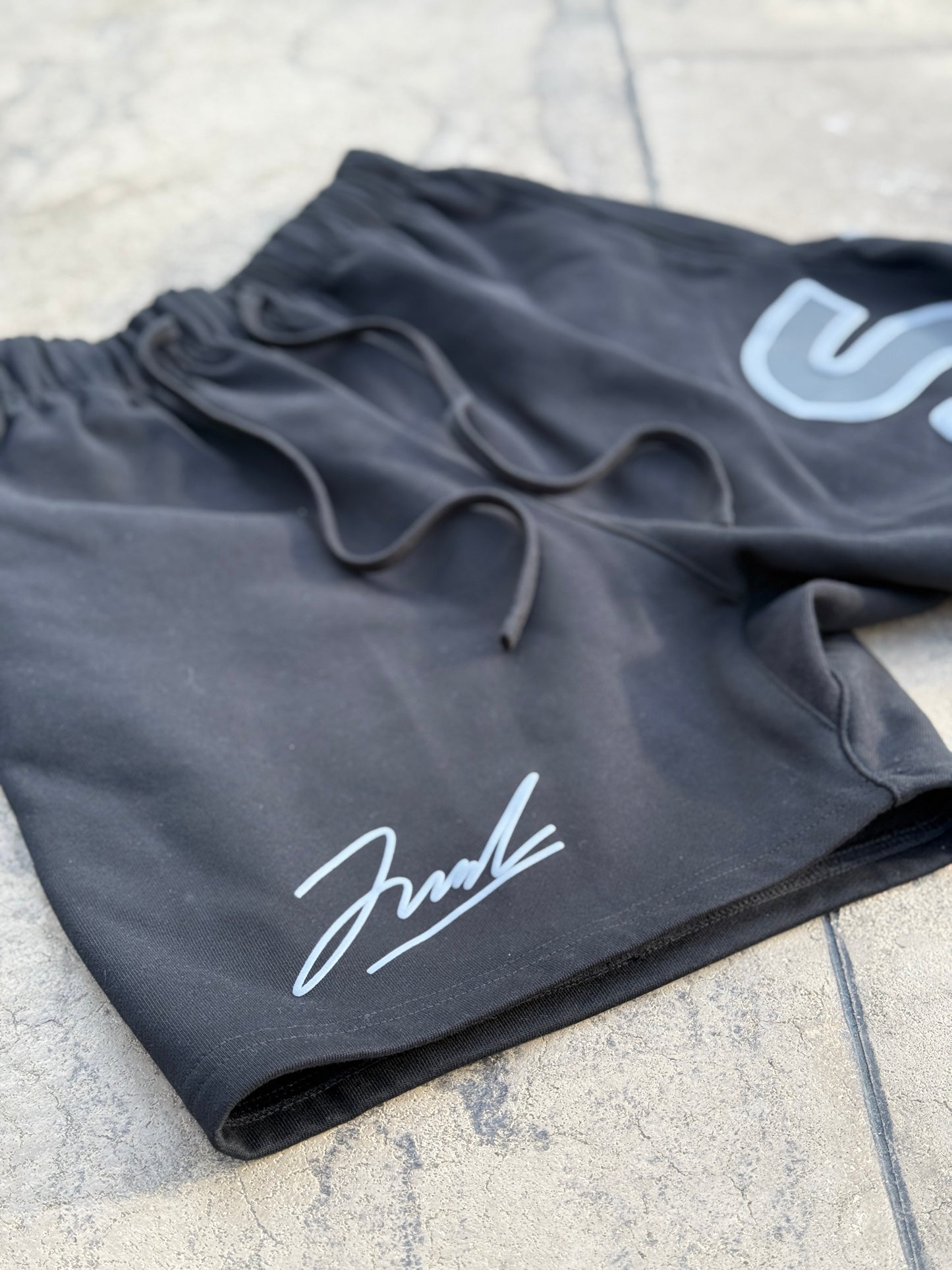 Coal Black Shorts