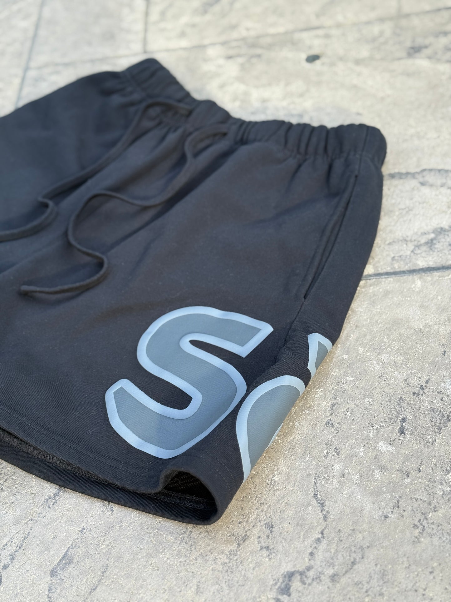 Coal Black Shorts