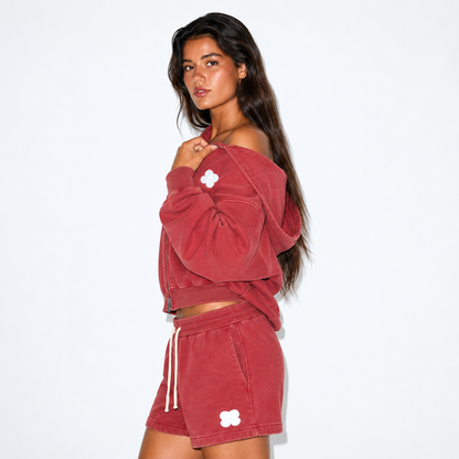 Red Zip-Up