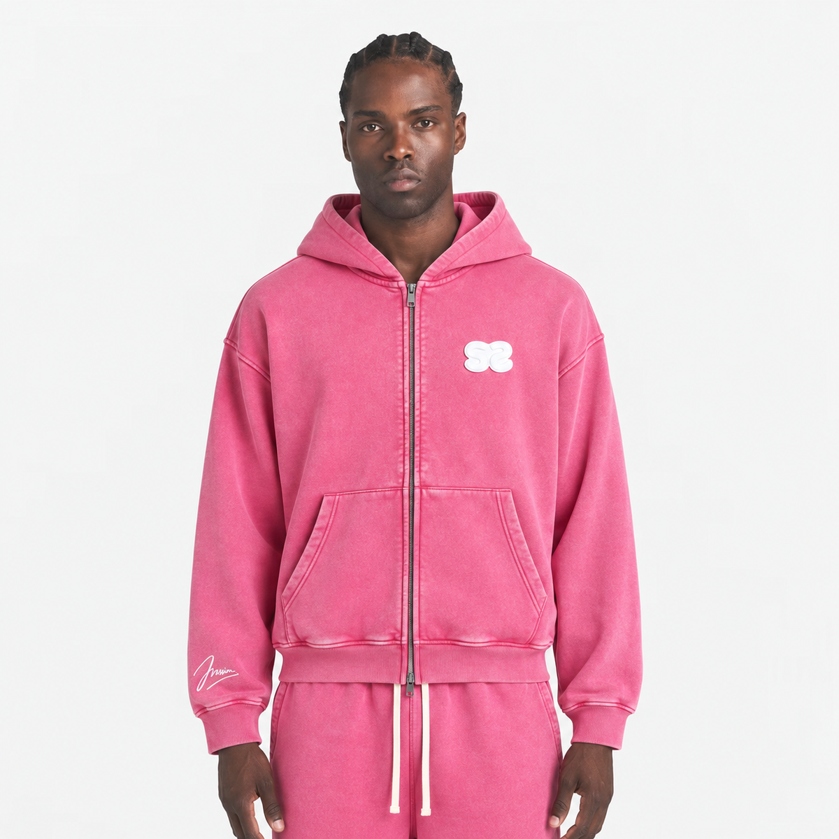 Pink Zip-Up