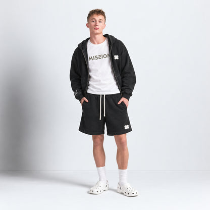 Black Zip-Up