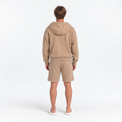 Khaki Zip-Up