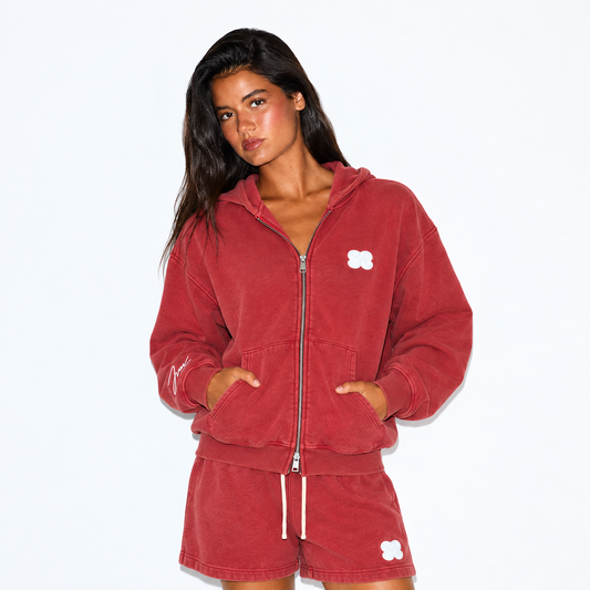 Red Zip-Up