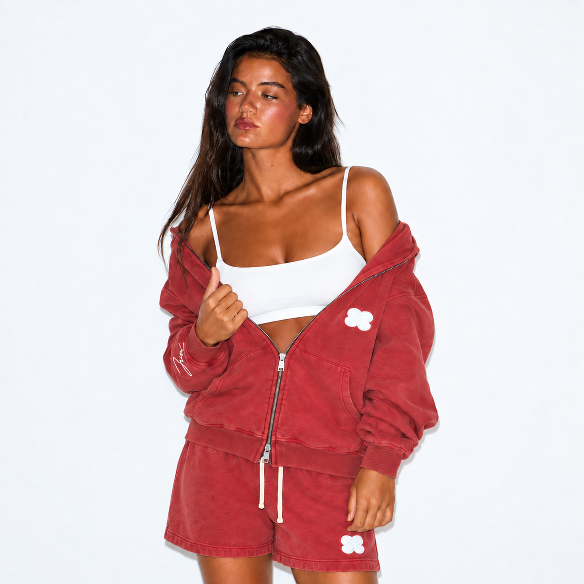 Red Zip-Up