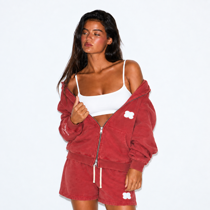 Red Zip-Up