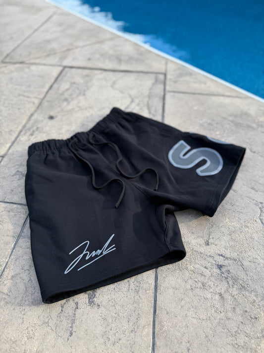 Coal Black Shorts