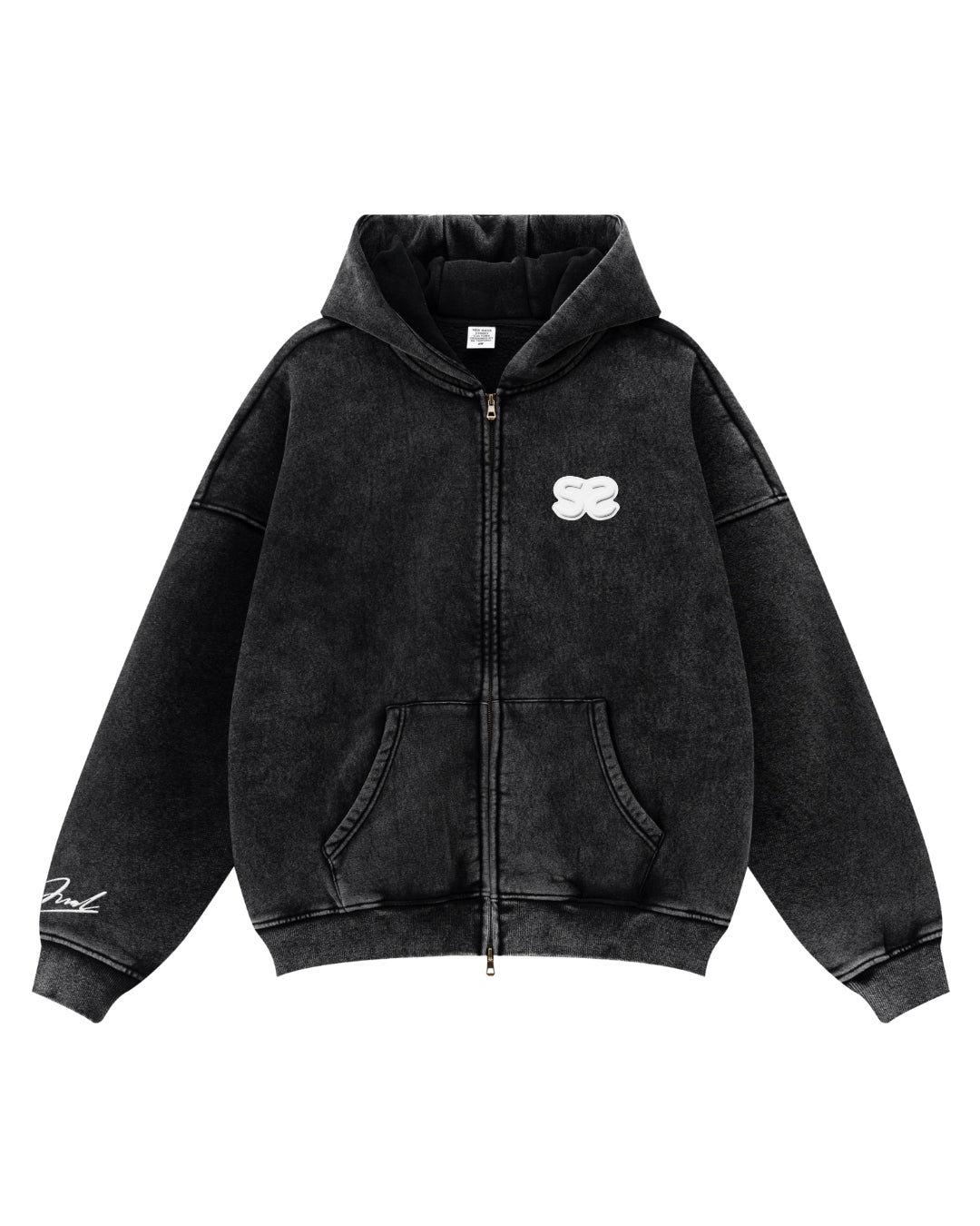 Black Zip-Up