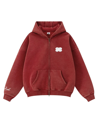 Red Zip-Up
