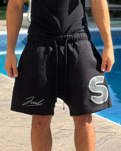 Coal Black Shorts