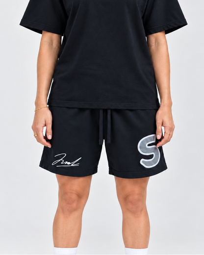 Coal Black Shorts